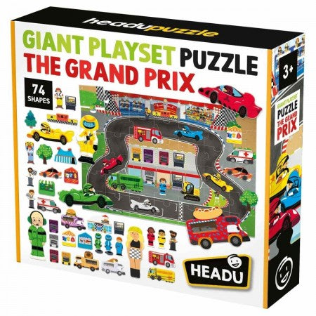 Headu | The Grand Prix (Giant Playset Puzzle)