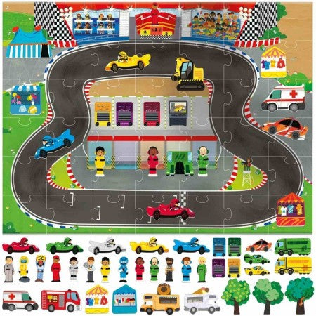 Headu | The Grand Prix (Giant Playset Puzzle)