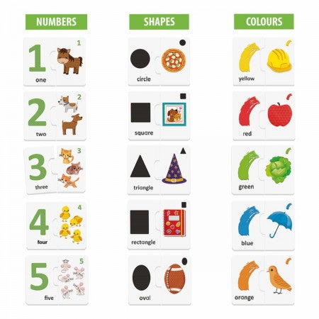 Headu | Touch & Play - Numbers, Shapes and Colours