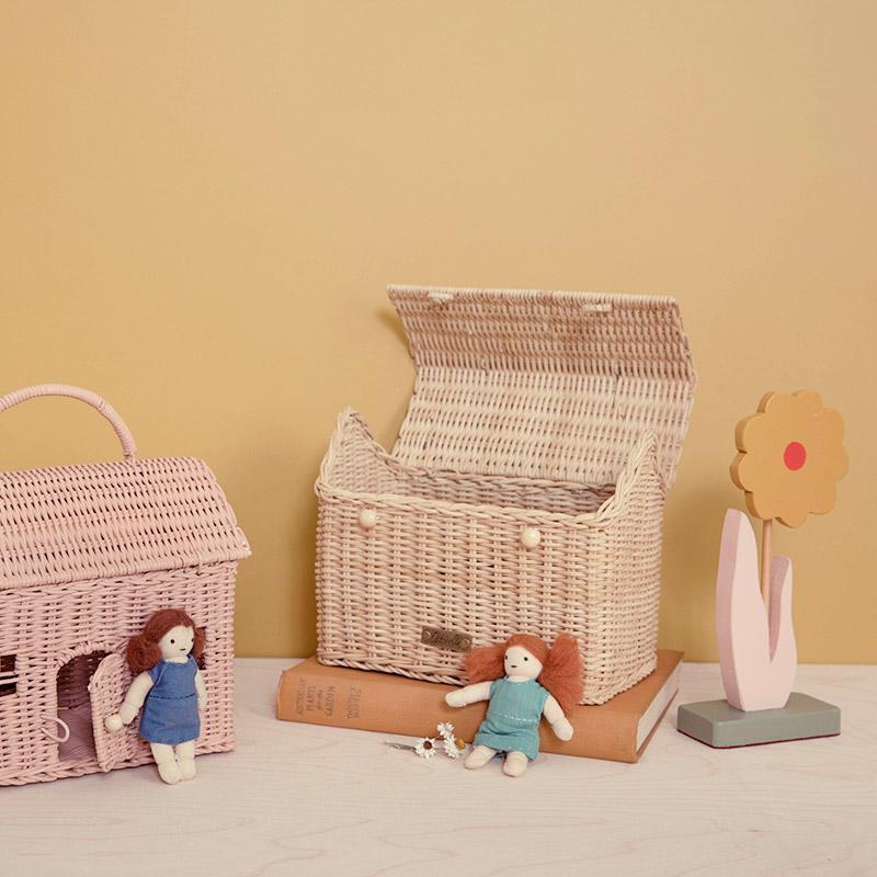 Olli Ella | Rattan Casa Clutch