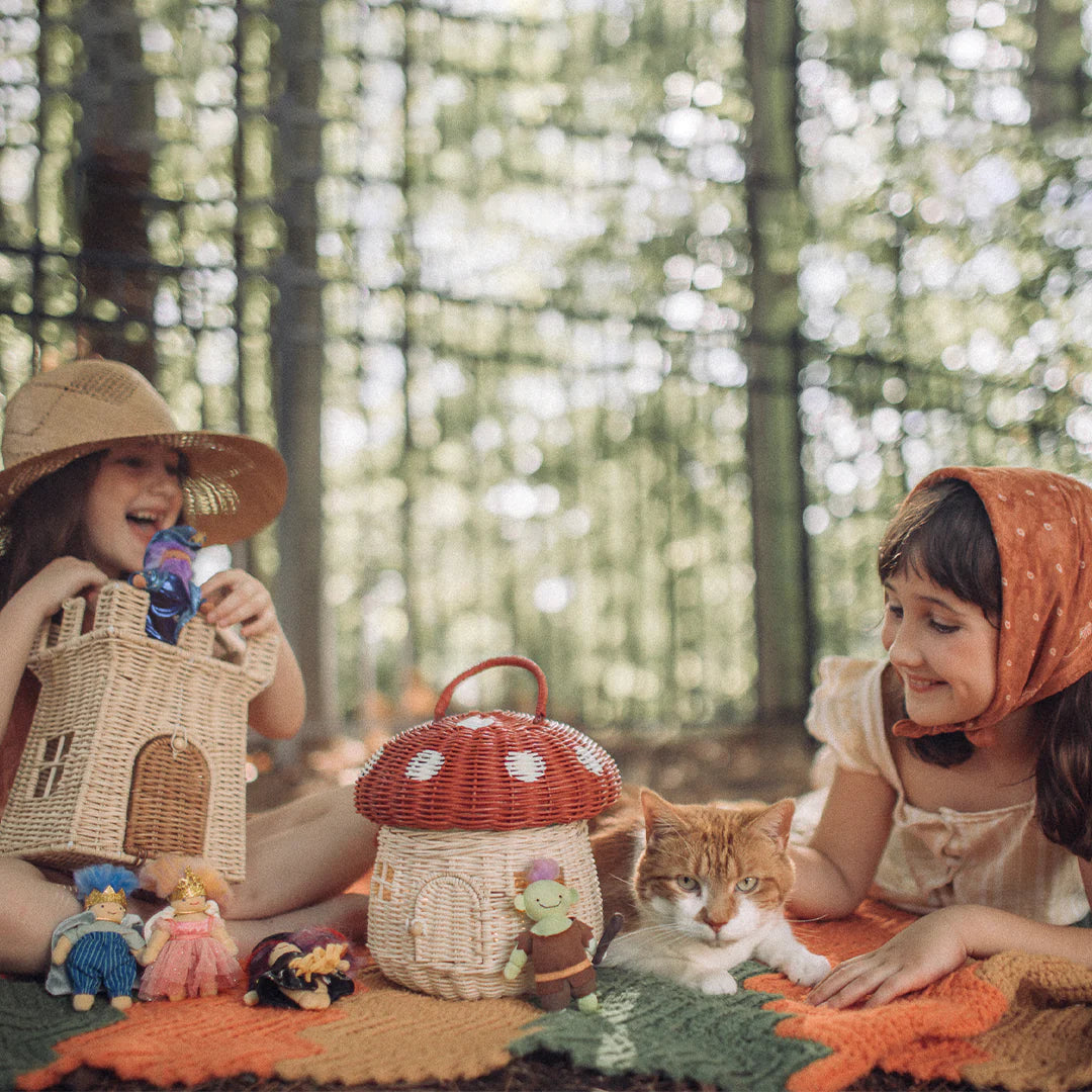 Olli Ella | Rattan Castle Bag