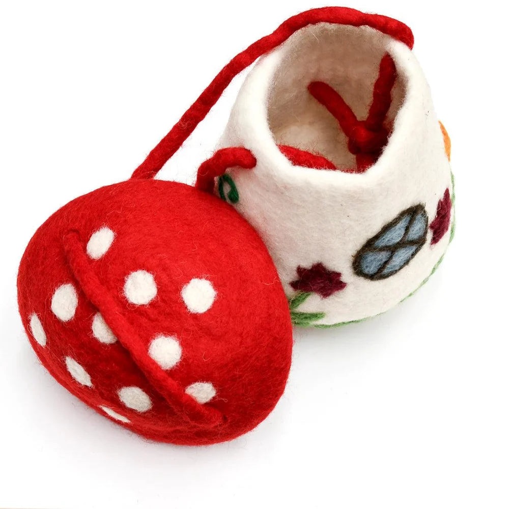 Tara Treasures | Mushroom Toadstool Bag