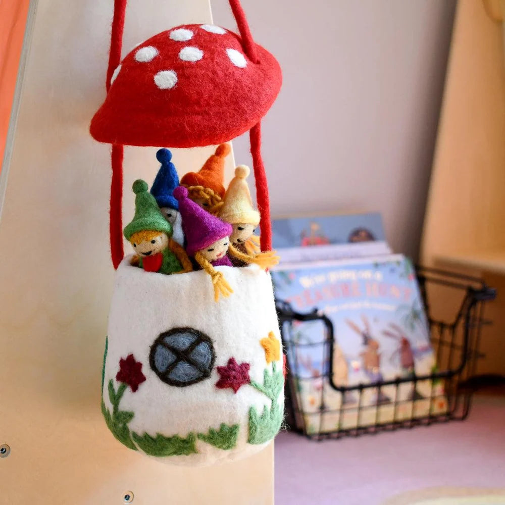Tara Treasures | Mushroom Toadstool Bag