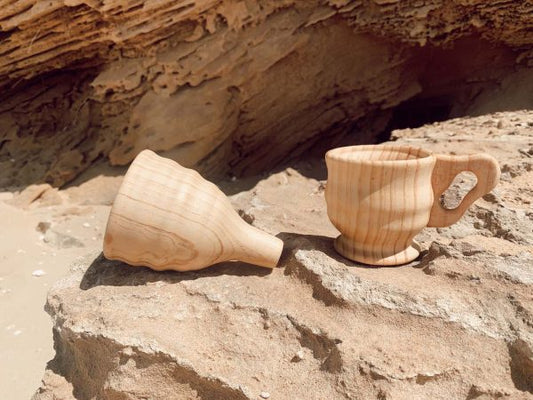Explore Nook | Wooden Funnel & Cup Set