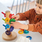 GRIMMS | Sorting Helper Building Rings (Rainbow)