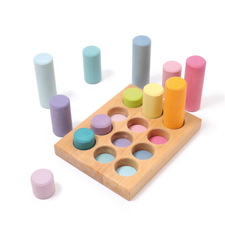 GRIMMS | Small Rollers Sorting Game (Pastel)