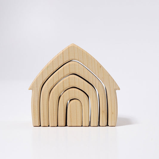 GRIMMS | Stacking House (Natural)