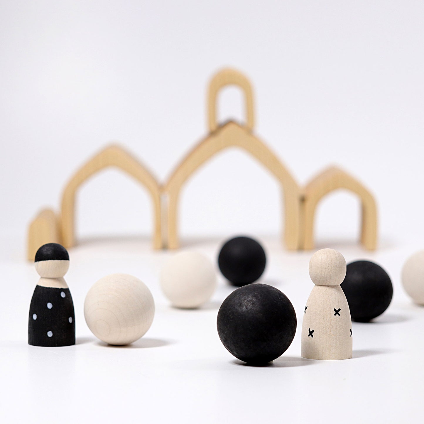 GRIMMS | Stacking House (Natural)