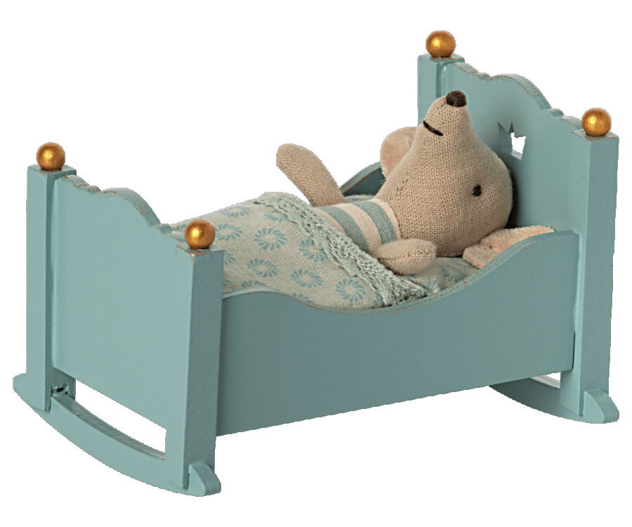 Maileg | Baby Cradle - Mouse