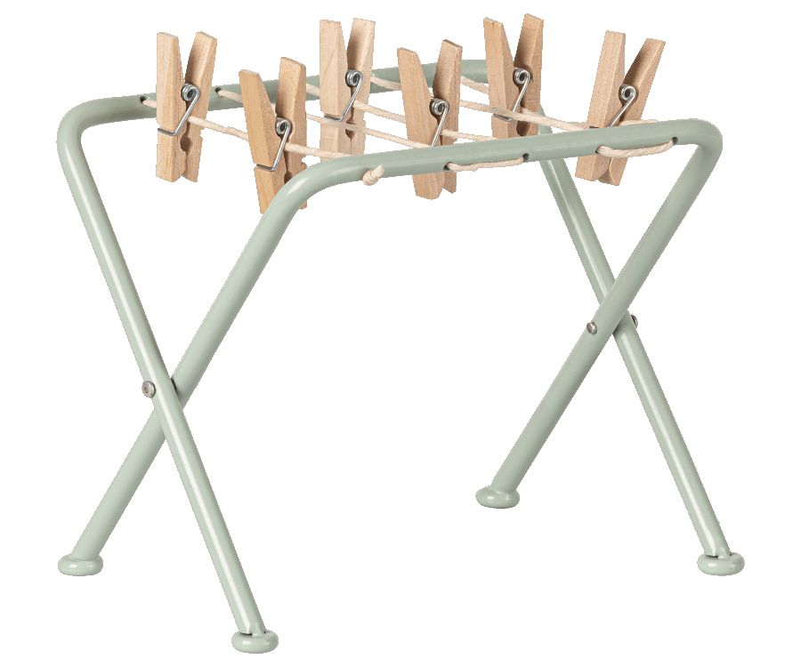 Maileg Drying Rack Maileg | Miniature Drying Rack – Peach & Pip