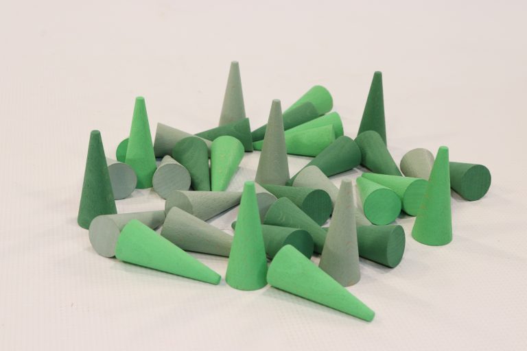 Grapat | Mandala (Green Cones)