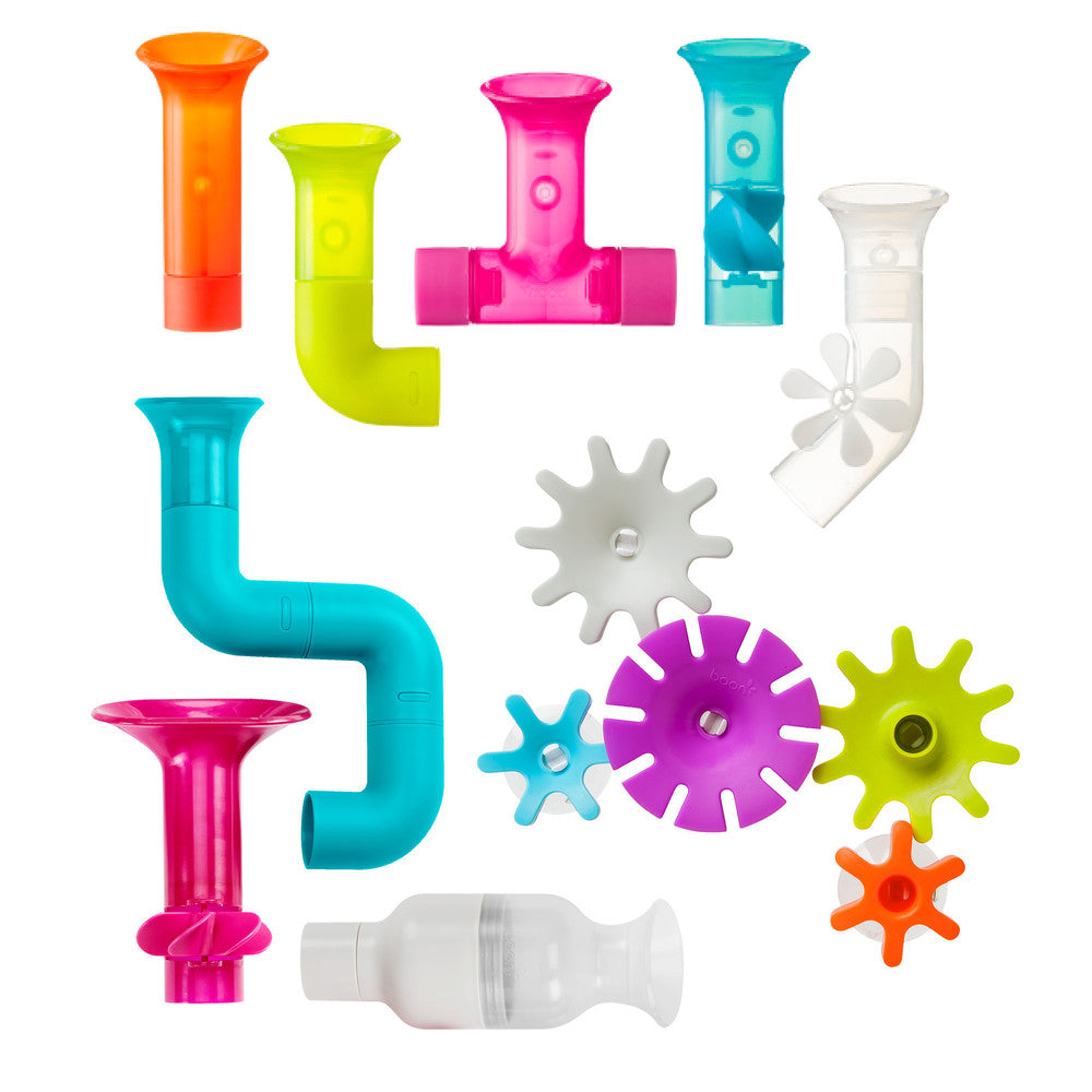 Boon | Bath Toy Bundle (Pipes & Tubes & Cogs)