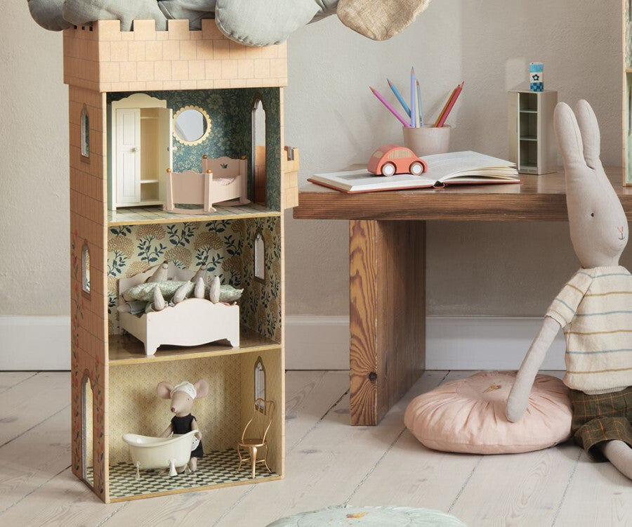 Maileg | Baby Cradle - Mouse