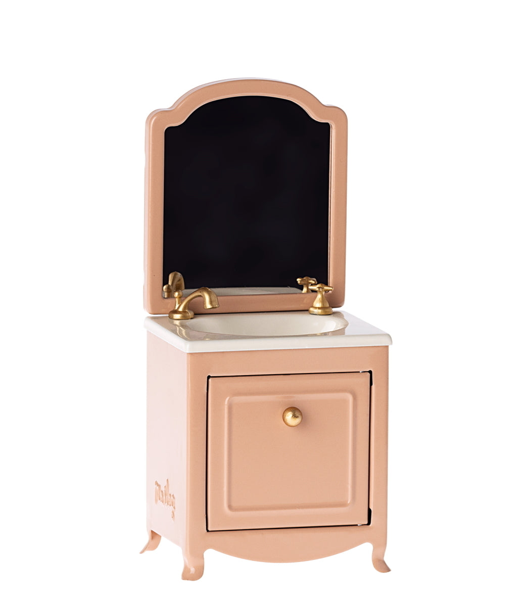 Maileg | Miniature Sink Dresser & Mirror