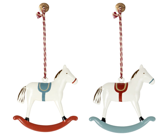 Maileg | Metal Ornament - Rocking Horses (assorted)