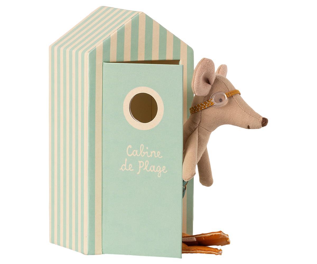 Maileg | Beach Mouse - Big Brother in Cabin