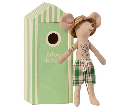 Maileg | Beach Mouse Dad in Cabin