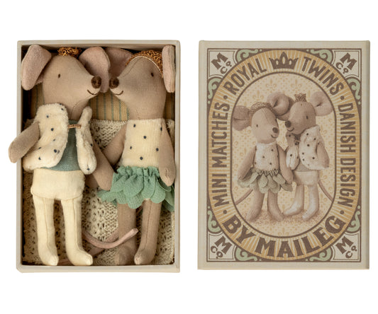 Maileg | Royal Twins Mice in a Box