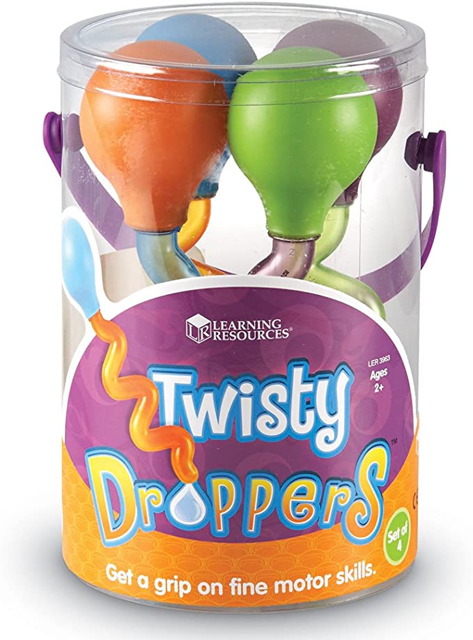 Learning Resources | Twisty Droppers (Set of 4)