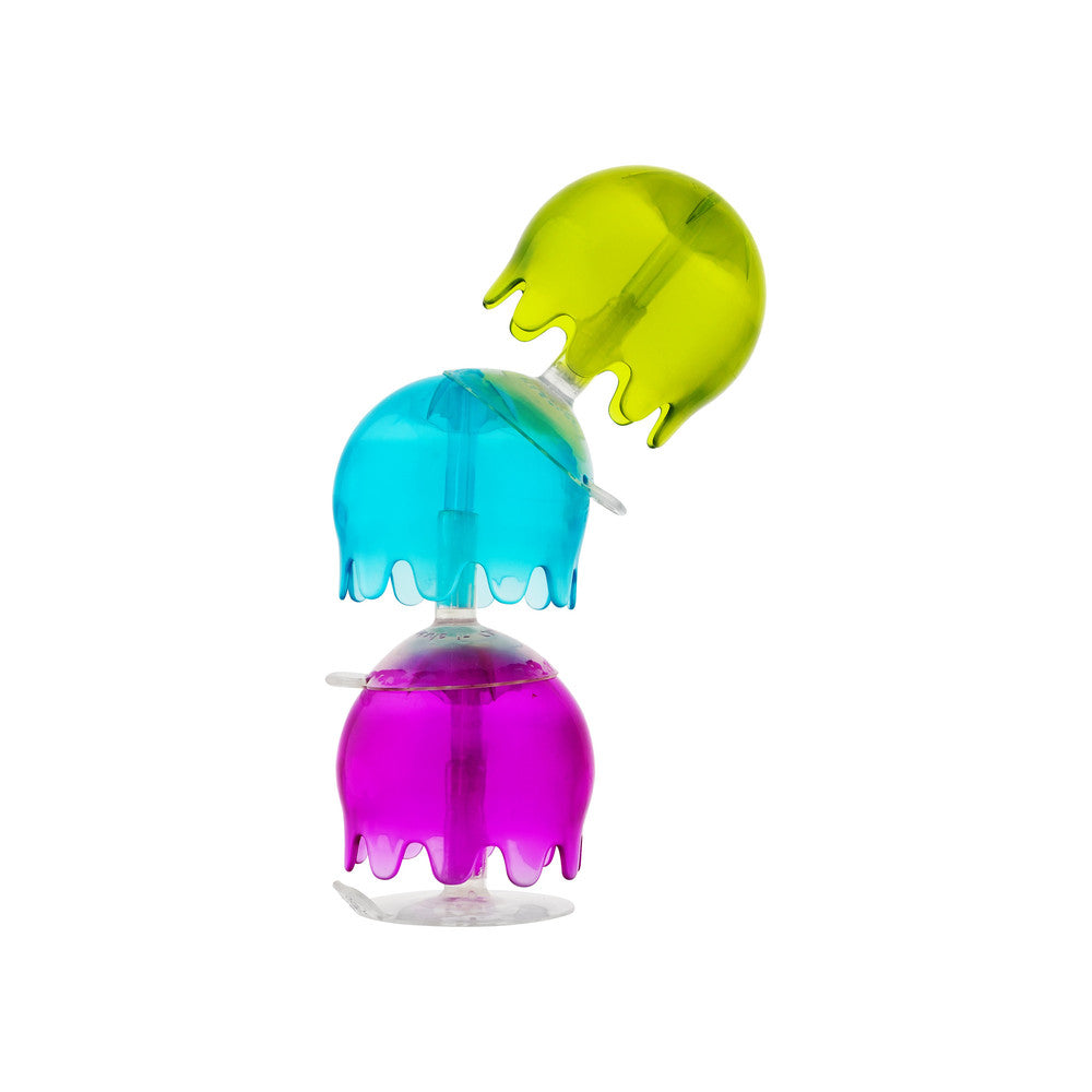 Boon | Jellies Suction Cup Bath Toy Set (Purple/Blue)