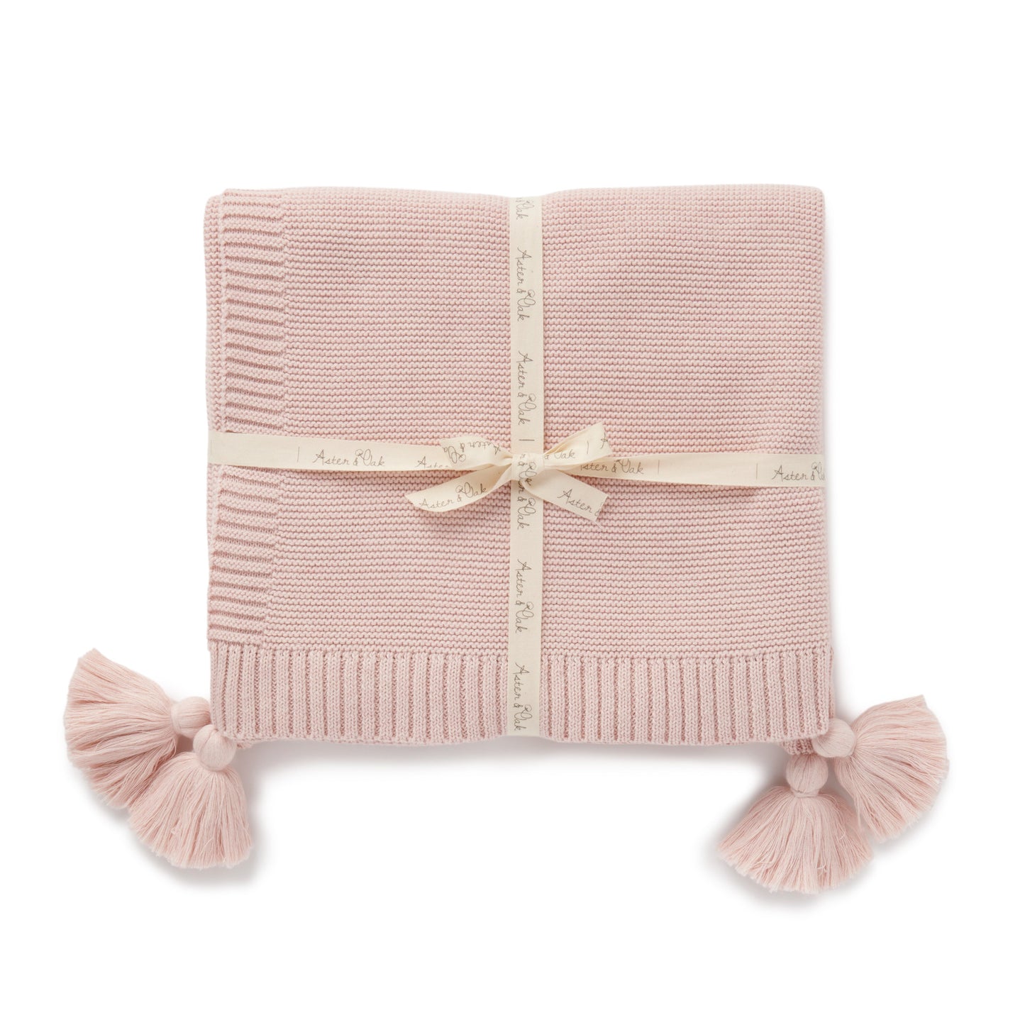 Aster & Oak | Chunky Knit Blanket - Pink