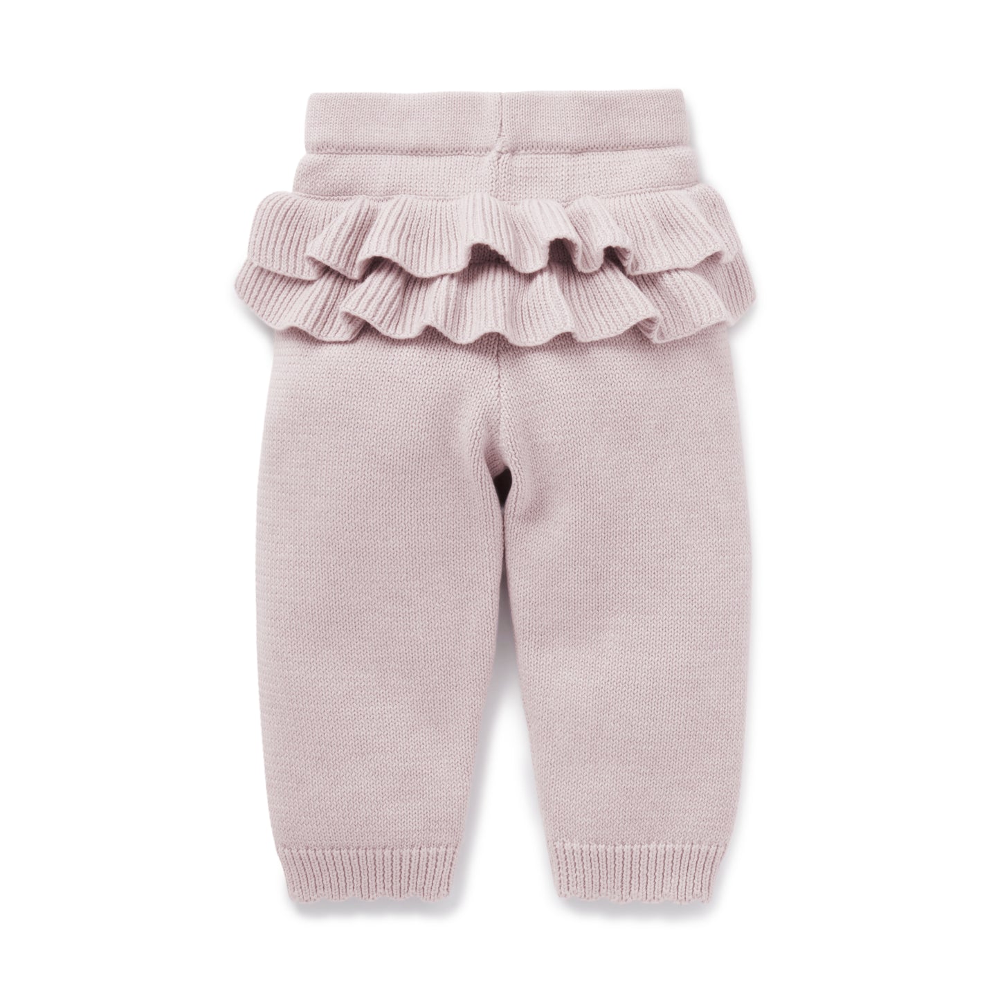Aster & Oak | Ruffle Knit Legging - Violet