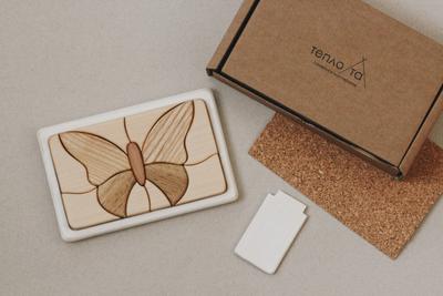 Tateplota | Wooden Mosaic Puzzle - Butterfly