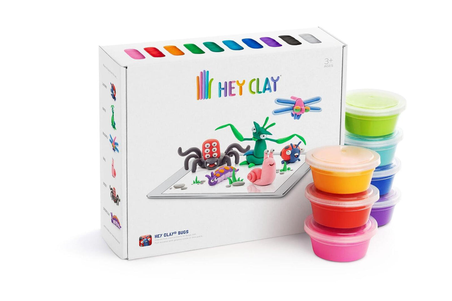Hey Clay | Bugs Set (15 cans)