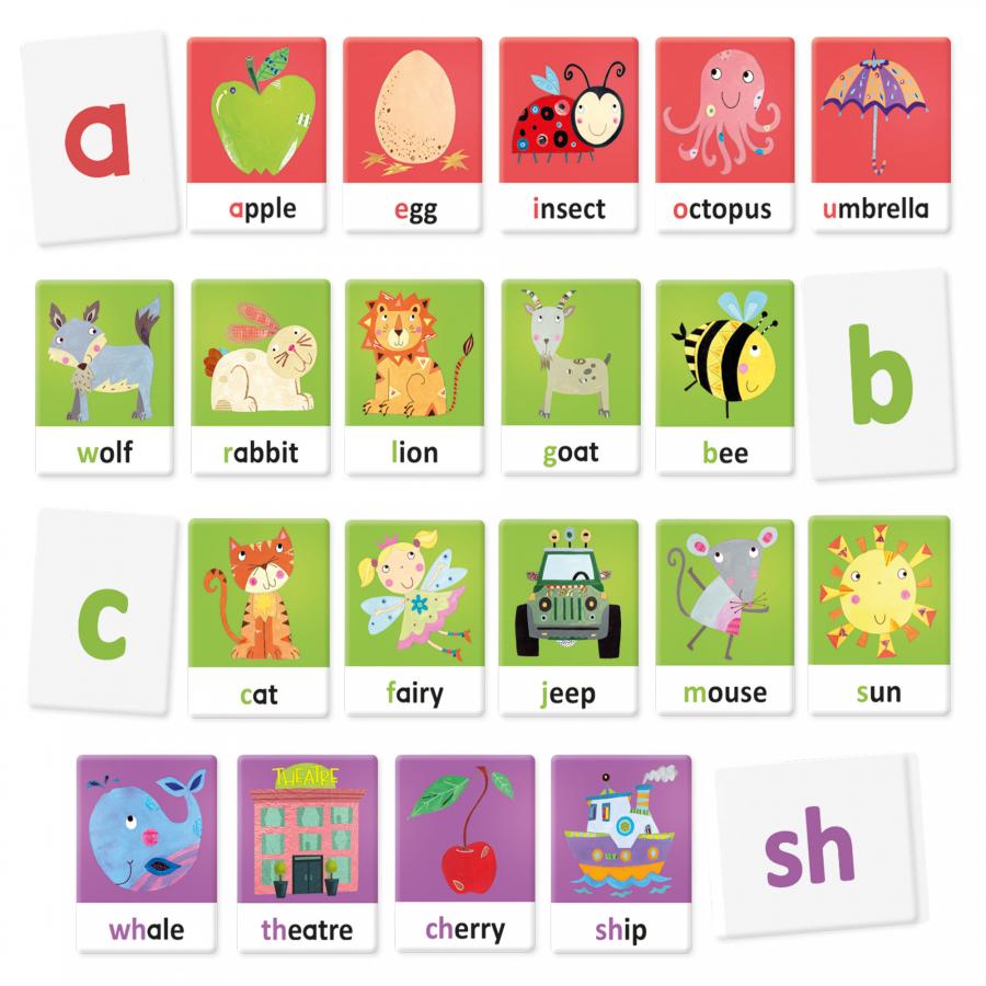 Headu | Flashcards - Tactile & Phonics Alphabet