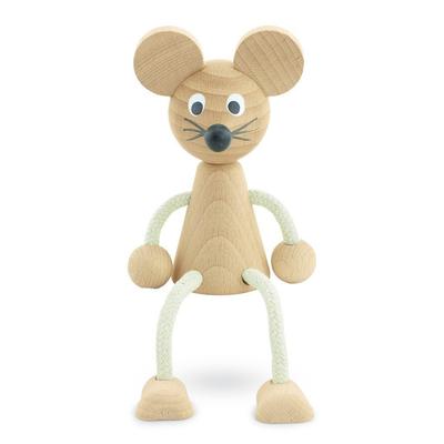 Miva Vacov | Wooden Sitting Mouse - Bentley