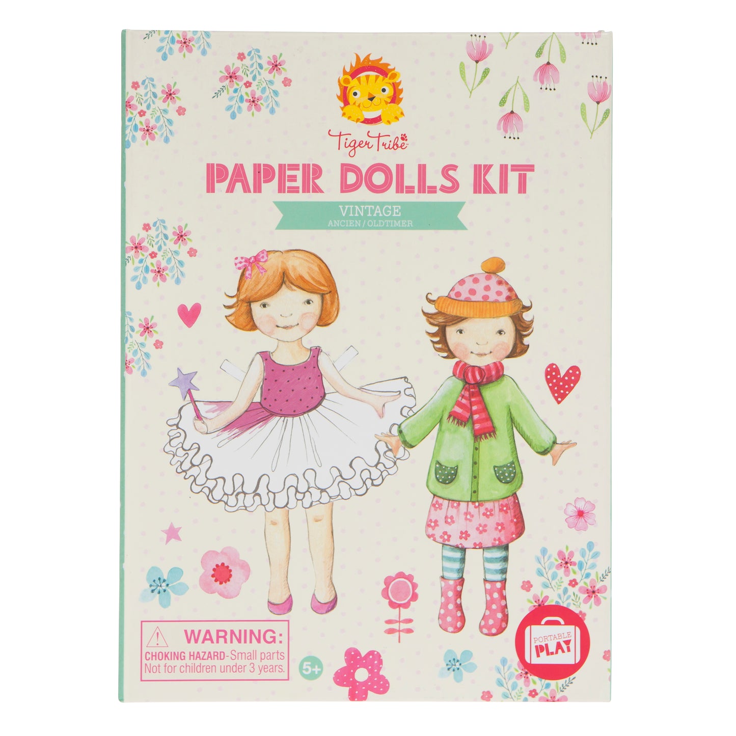 Tiger Tribe |  Paper Dolls Kit - Vintage