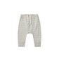 Quincy Mae | Drawstring Pant (Pistachio Stripe)