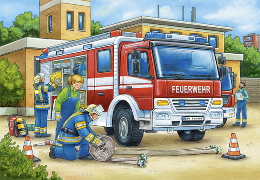 Ravensburger | Police & Firefighters 2x12pc