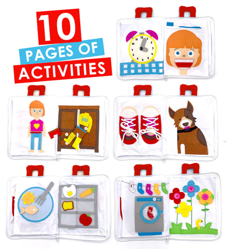 Curious Columbus | Fabric Activity Book (various)