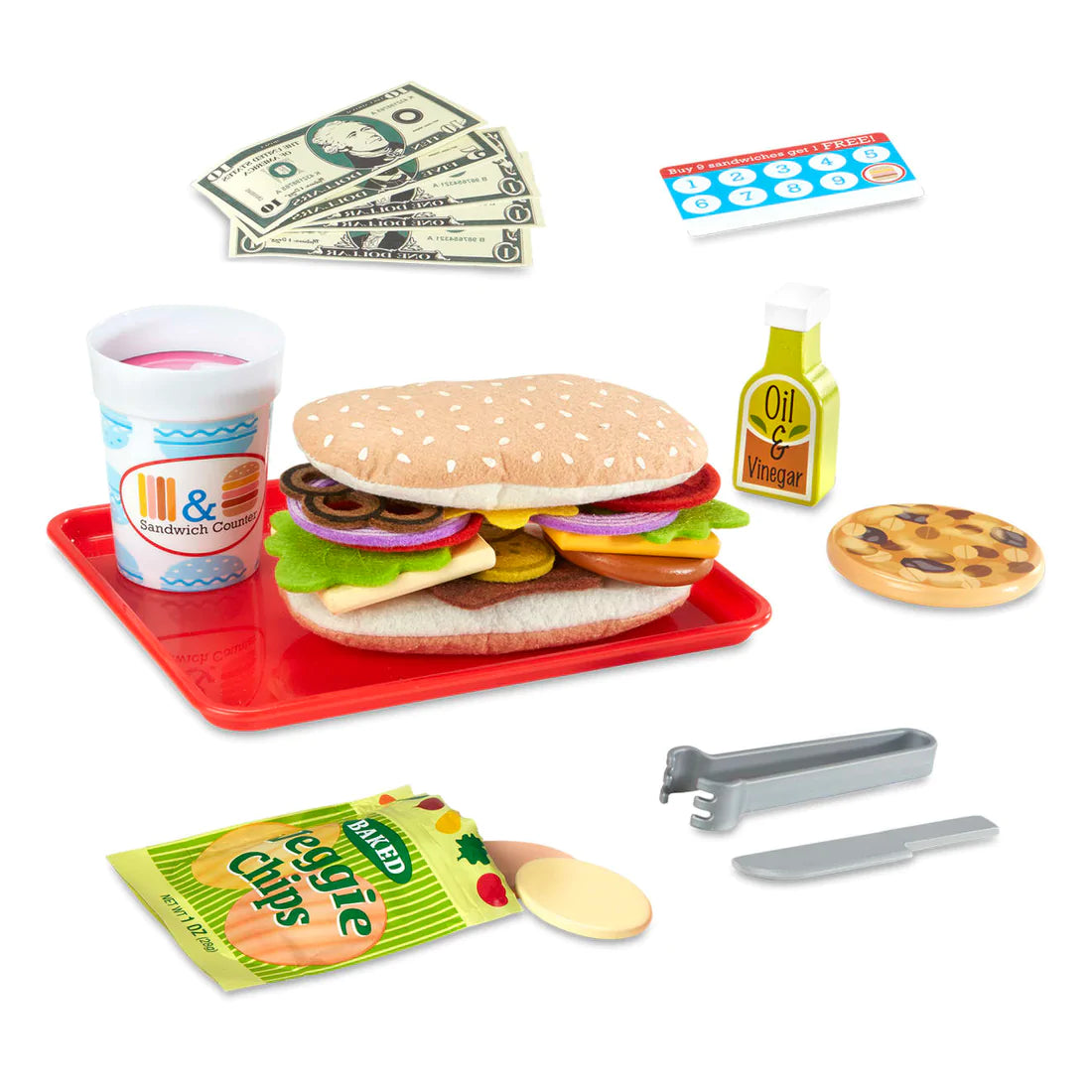 Melissa & Doug | Slice & Stack Sandwich Counter