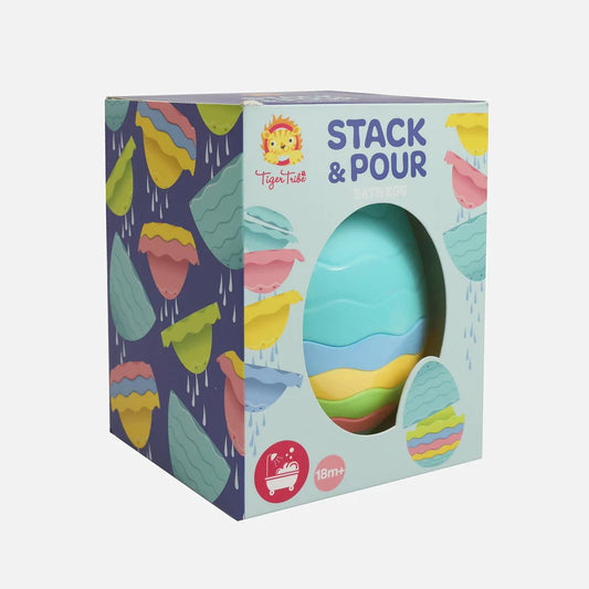 Tiger Tribe | Stack & Pour Bath Egg