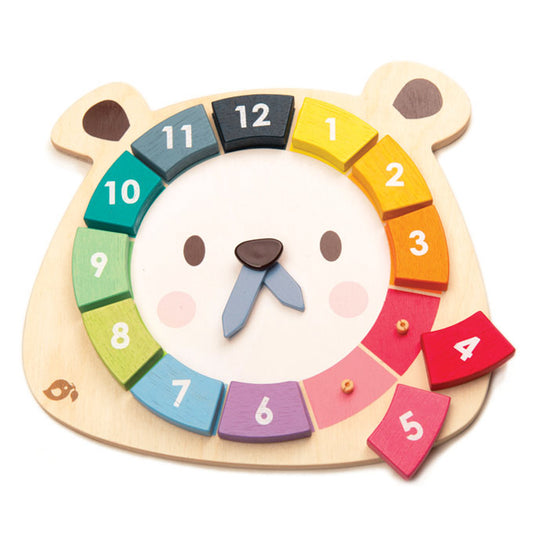 Tender Leaf | Bear Colours Clock