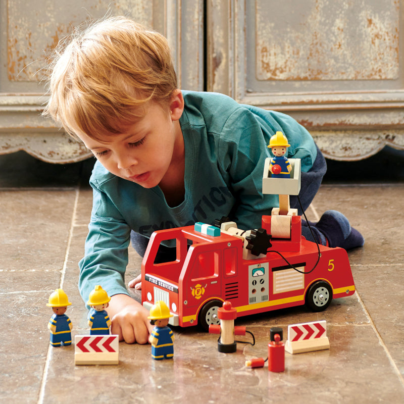 Tender Leaf | Fire Engine Set