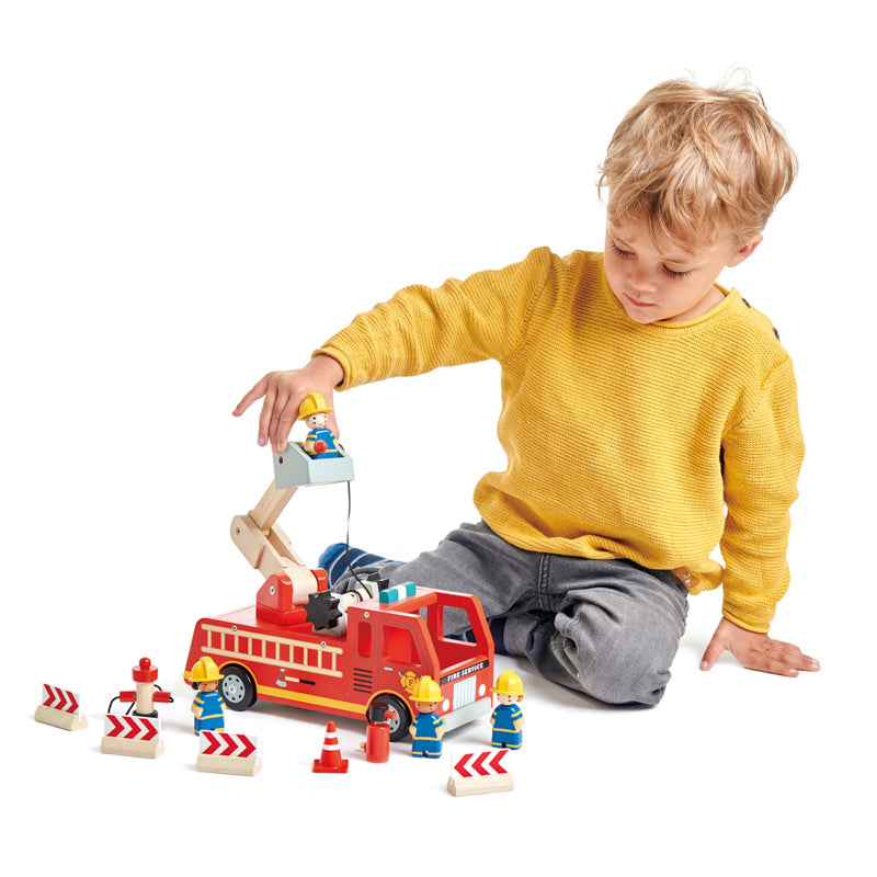Tender Leaf | Fire Engine Set