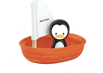 Plan Toys | Sailing Boat Penguin