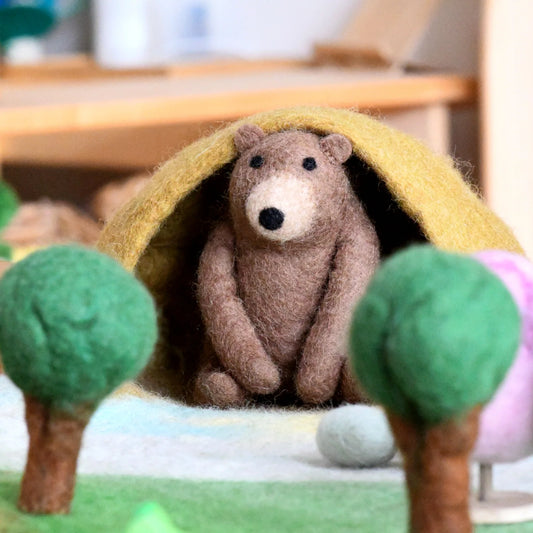 Tara Treasures | Felt Bear Toy