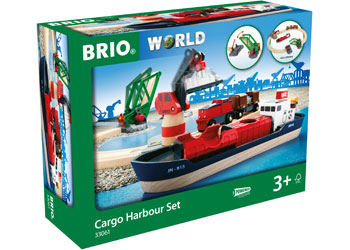 BRIO | Cargo Harbour Set 16 pcs