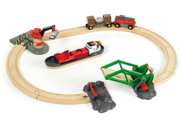 BRIO | Cargo Harbour Set 16 pcs