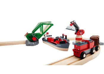 BRIO | Cargo Harbour Set 16 pcs