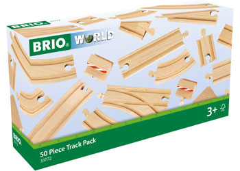 BRIO | 50 Piece Track Pack