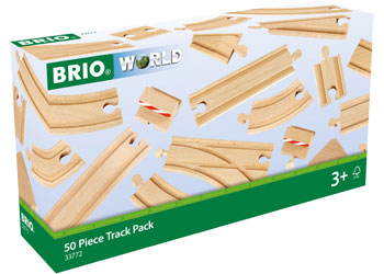 BRIO | 50 Piece Track Pack