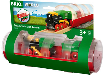 BRIO | Tunnel & Steam Train 3 pcs