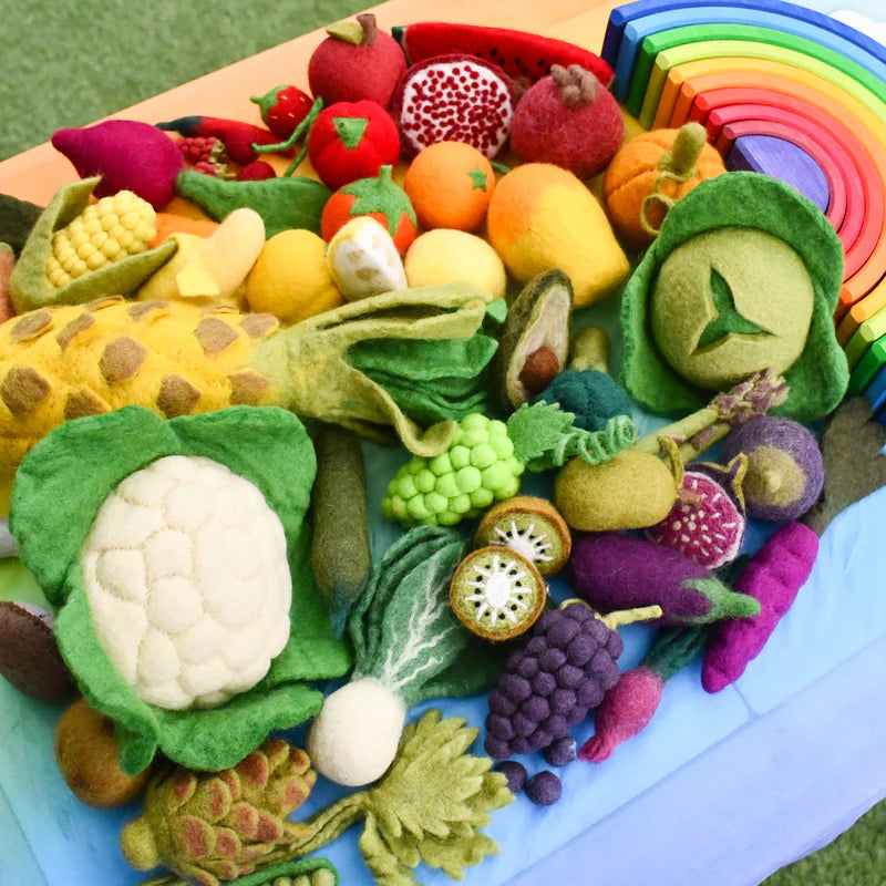Tara Treasures | Felt Fruit & Veggie Sets (various)