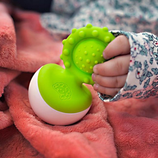 Fat Brain Toys | Dimpl Wobbl Green