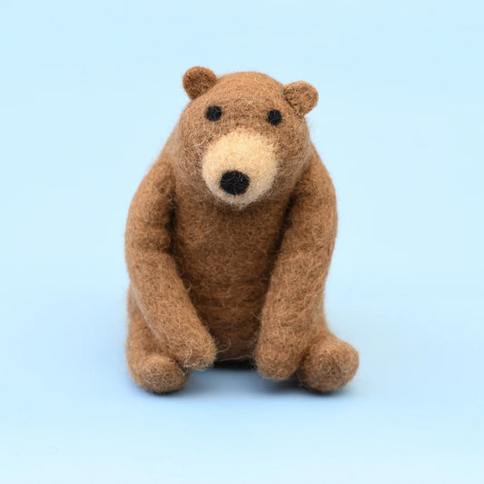 Tara Treasures | Felt Bear Toy